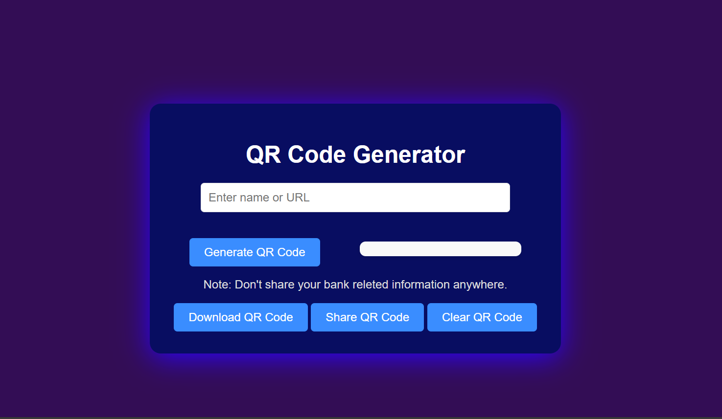 QR Generator